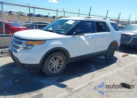 2013 Ford Explorer Xlt из США, поврежденный, VIN 1FM5K8D84DGA46177